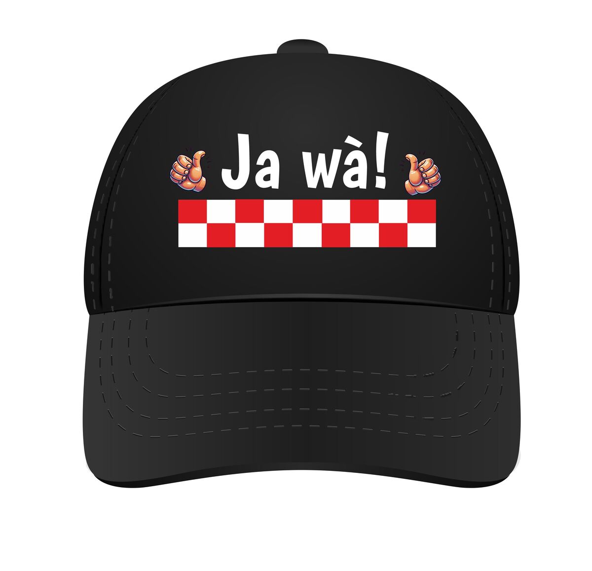 Grappige Brabantse pet Ja Wa!