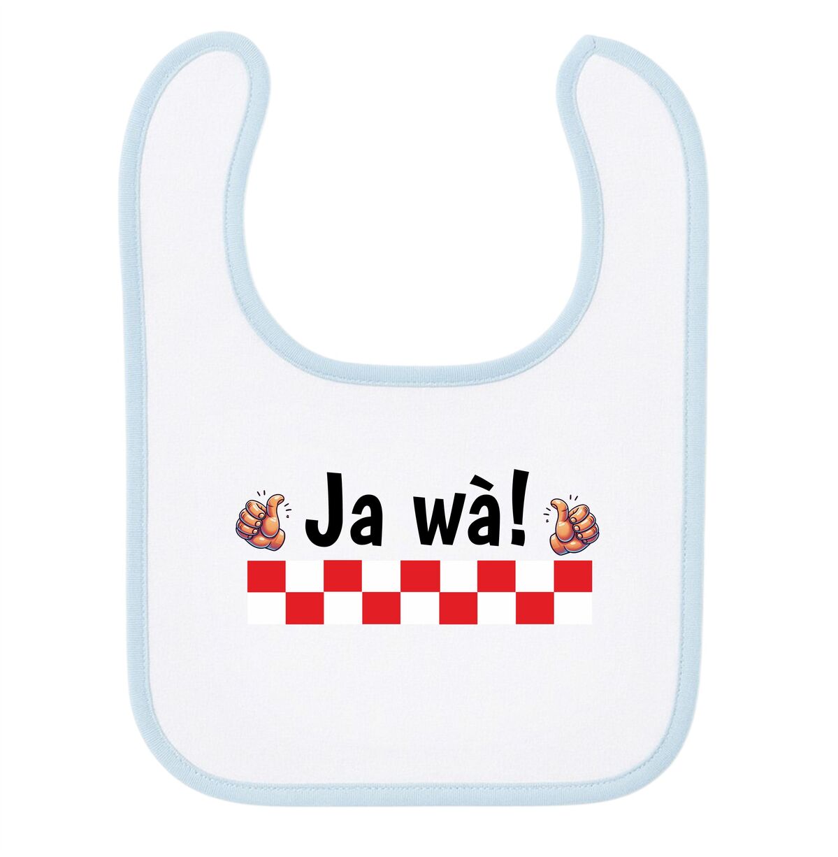 Grappige Brabantse slab voor de Brabantse Baby