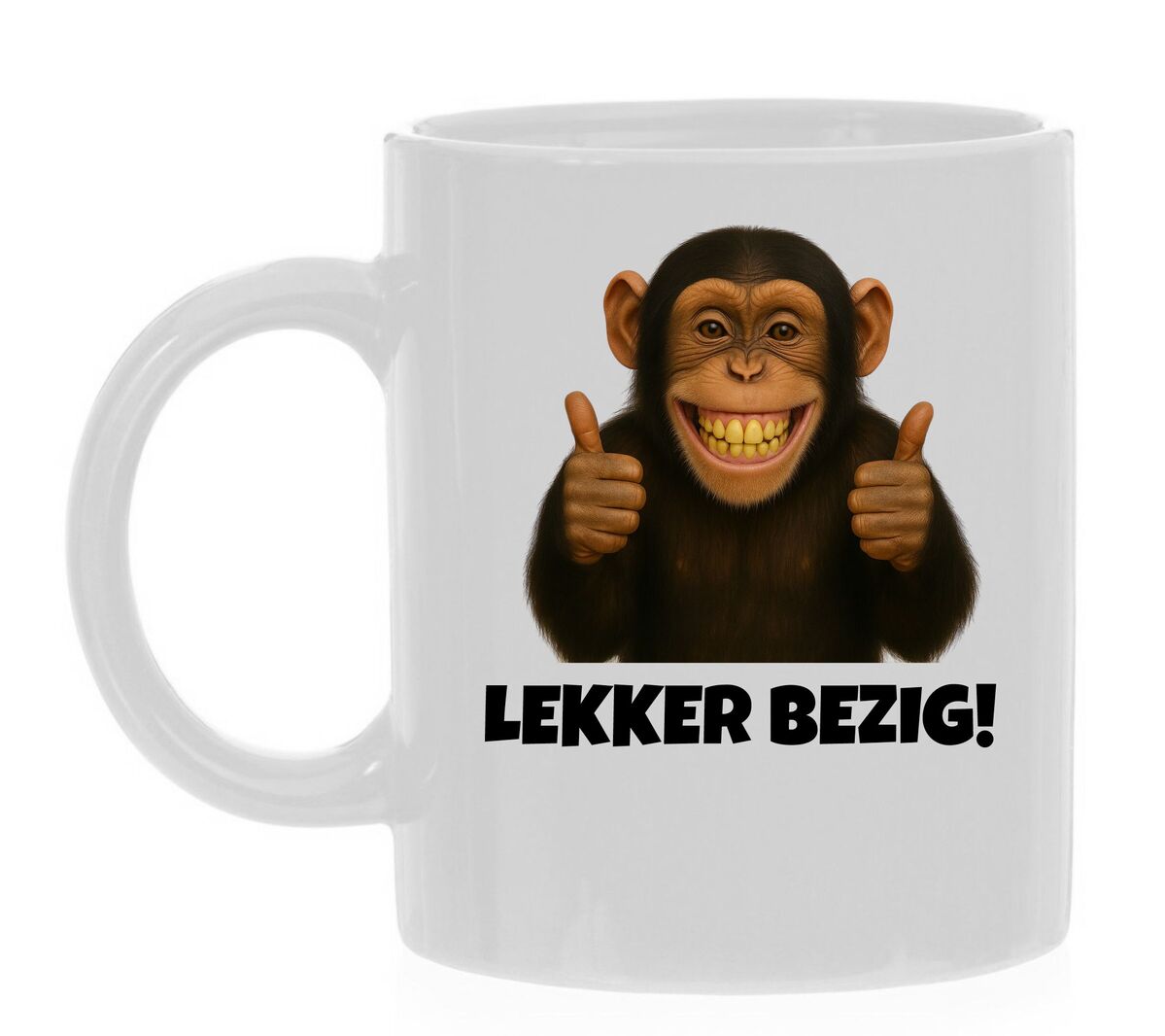 Lekker bezig mok