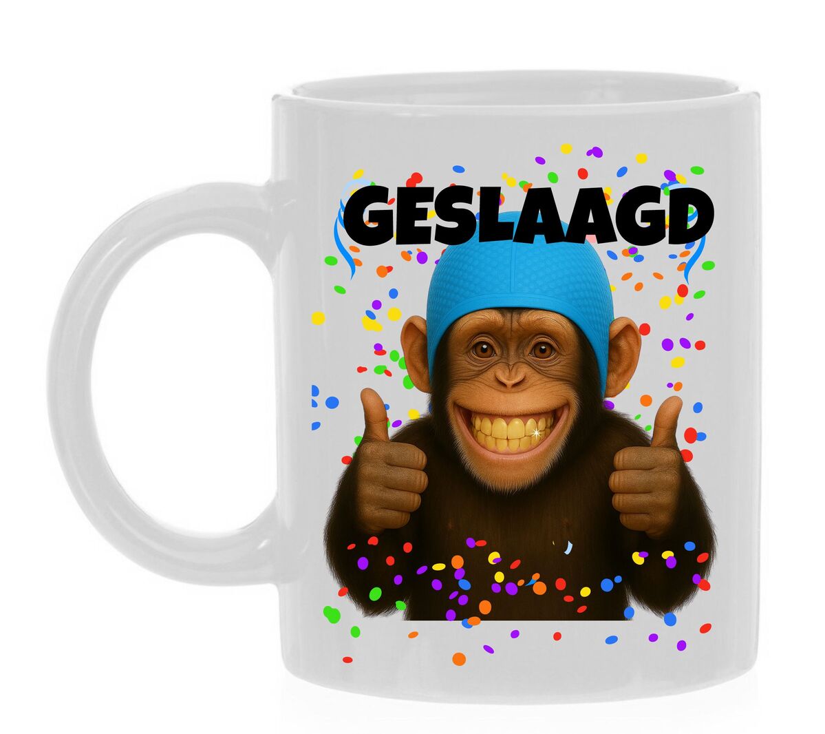 Mok geslaagd zwemdiploma