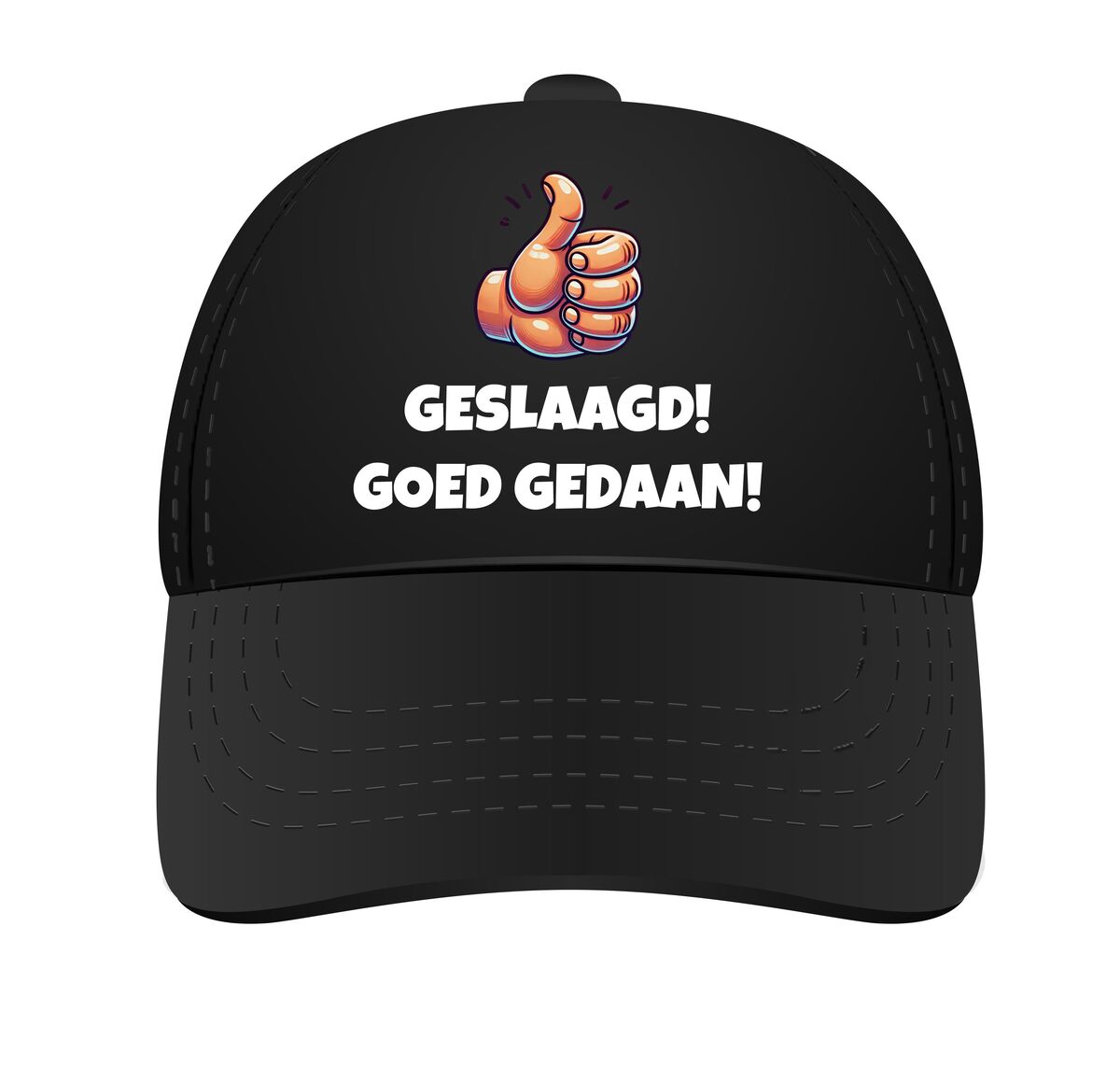 Pet geslaagd! Goed gedaan!