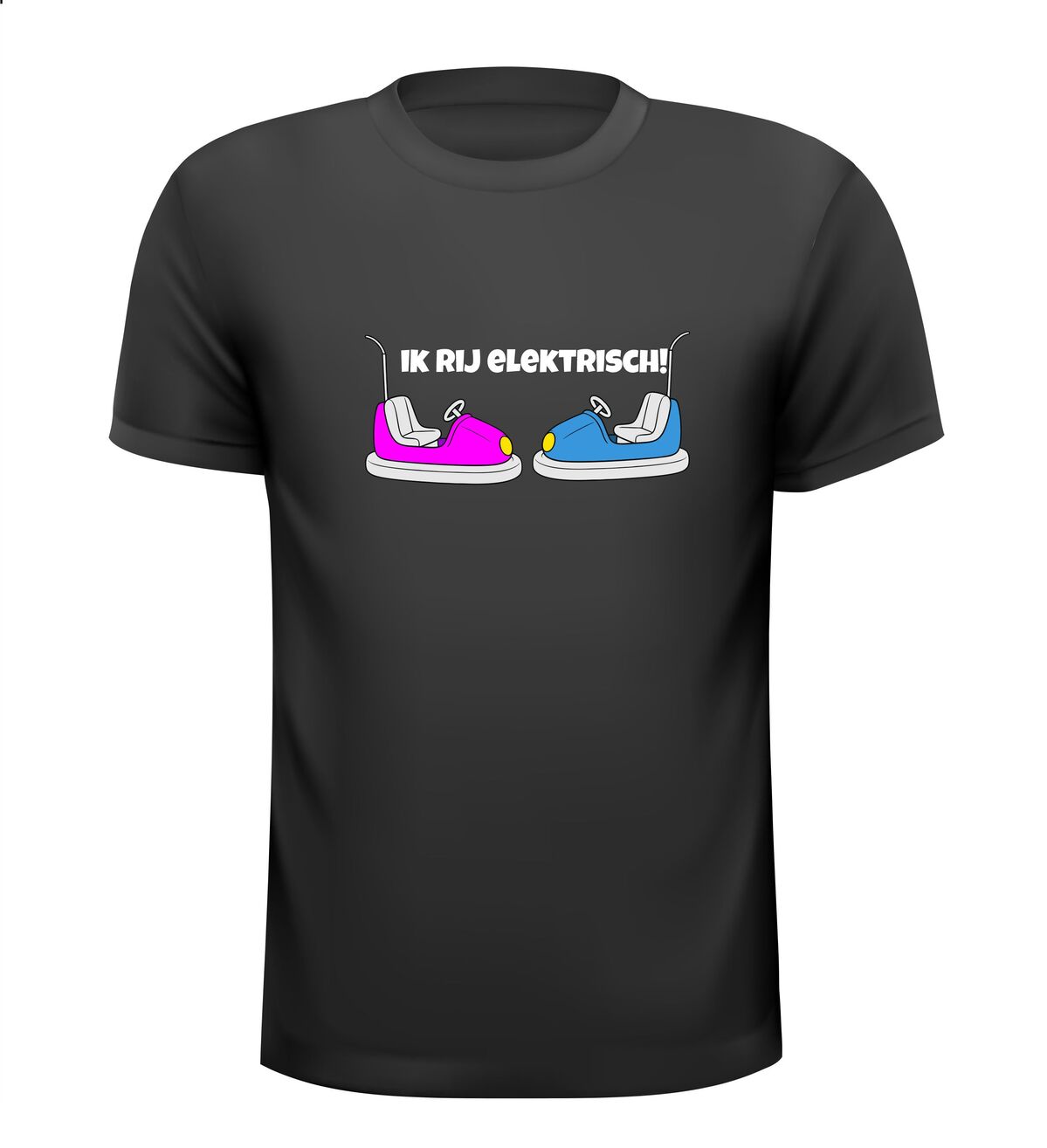 Shirtje ik rij elektrisch!