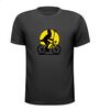 T-shirt Sinterklaas op de racefiets in de maneschijn