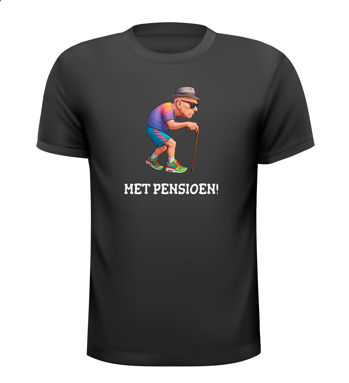 Shirtje voor man die met pensioen gaan!