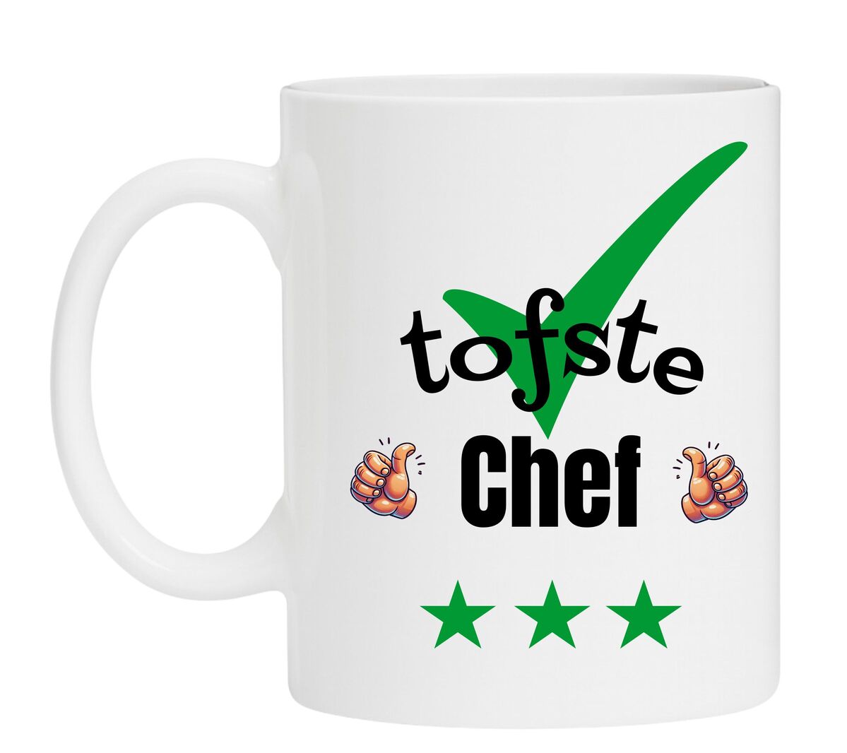 Een Koffiemok speciaal voor de tofste Chef