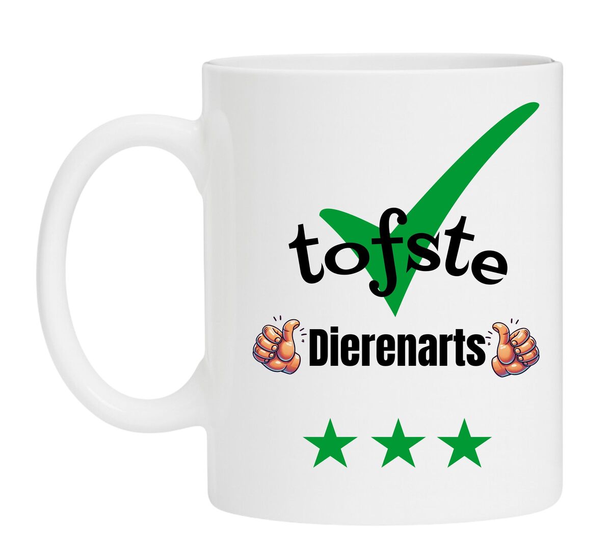 Een Koffiemok speciaal voor de tofste Dierenarts