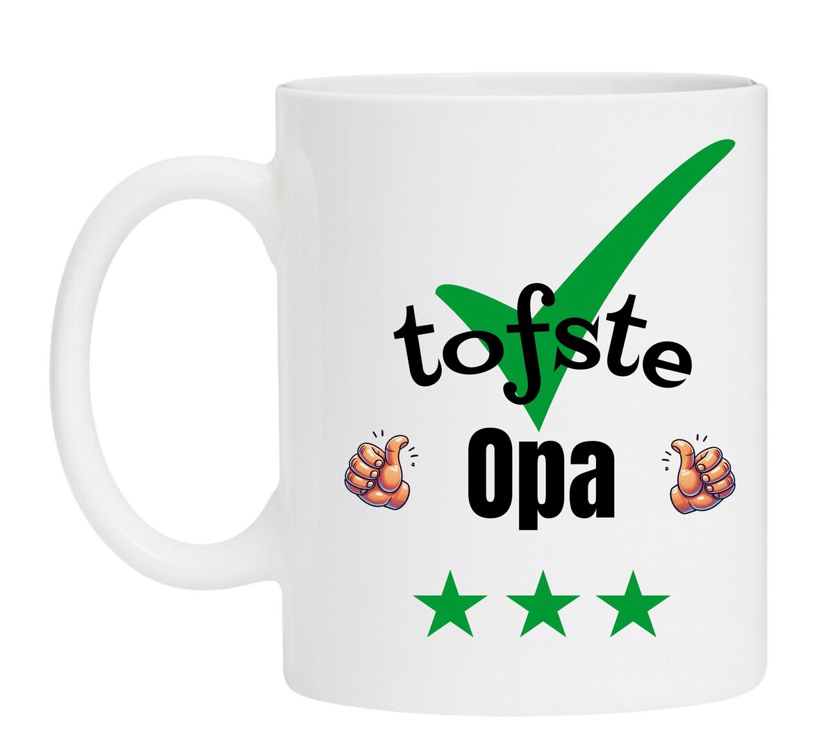 Een Koffiemok speciaal voor de tofste Opa