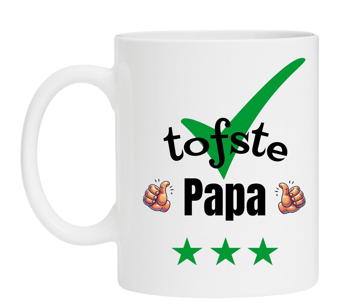 Een Koffiemok speciaal voor de tofste Papa