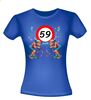 foto 3 Een leuk en grappig shirtje voor haar, oude vrouwen met wandelstok voor leeftijd 59 dames