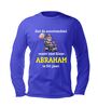 foto 2 Funny 50 jaar abraham unisex longsleeve scootmobiel design