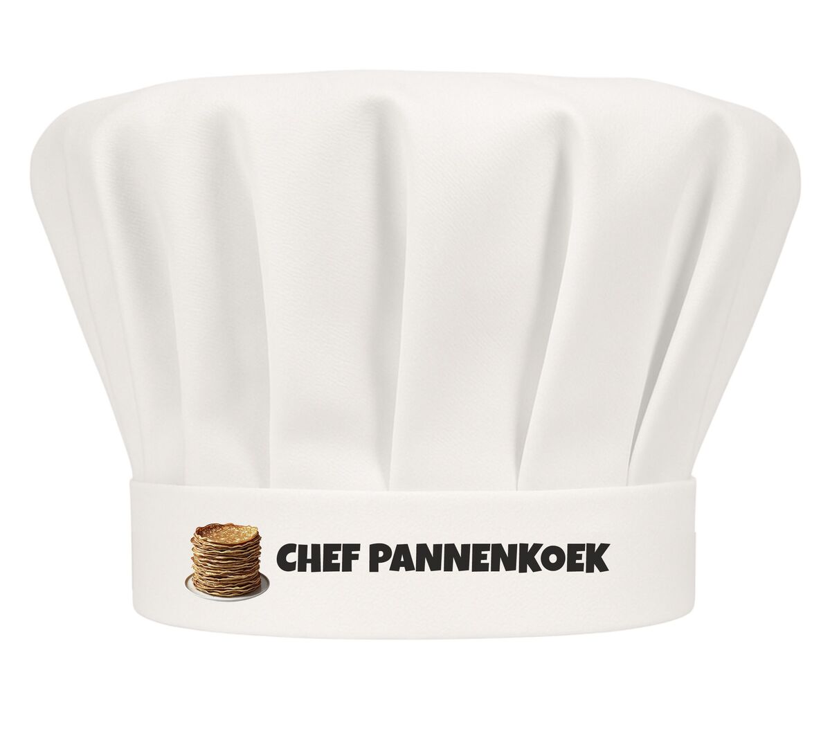 Koksmuts voor chef pannenkoek