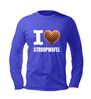 foto 2 Longsleeve unisex i love stroopwafel voor echte stroopwafelfans