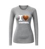 foto 8 Longsleeve unisex i love stroopwafel voor echte stroopwafelfans