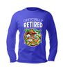foto 2 Officially retired longsleeve heren grappig pensioen cadeau met tekst en hangmat print