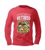 foto 3 Officially retired longsleeve heren grappig pensioen cadeau met tekst en hangmat print