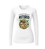 foto 6 Officially retired longsleeve heren grappig pensioen cadeau met tekst en hangmat print