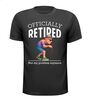T-shirt officially retired not my problem oude man met wandelstok