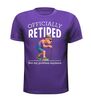 foto 2 T-shirt officially retired not my problem oude man met wandelstok