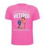 foto 6 T-shirt officially retired not my problem oude man met wandelstok