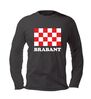 Trots op brabant longsleeve met brabants vlagdesign