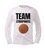 foto 4 Unisex longsleeve met stroopwafel print team stroopwafel