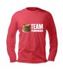 foto 3 Unisex longsleeve team pannenkoek  met smaakvolle opdruk pannenkoeken