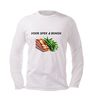 foto 4 Voor Spek en Bonen unisex longsleeve met humorvolle print