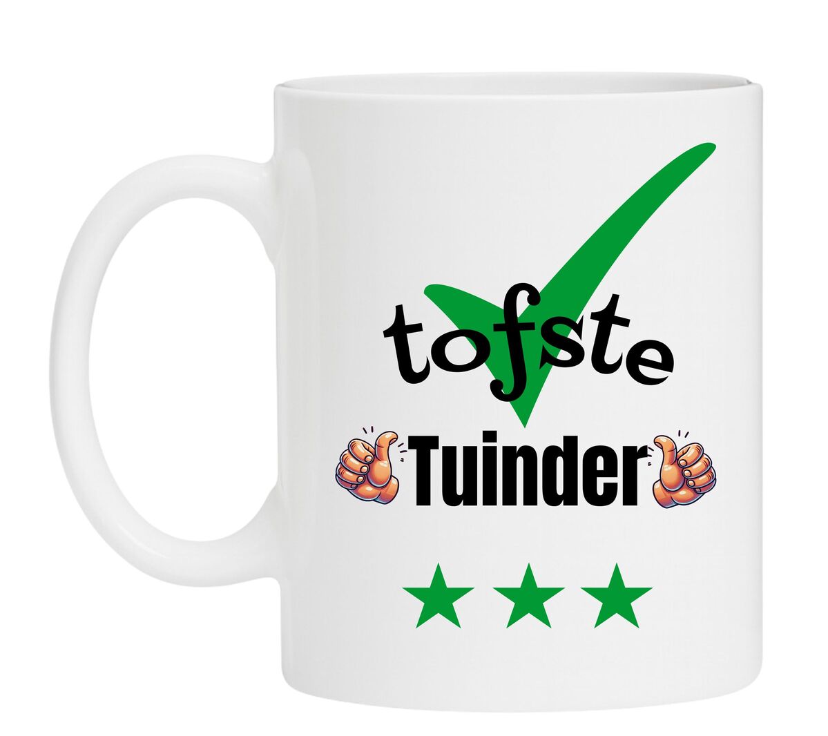 Een Koffiemok speciaal voor de tofste Tuinder