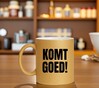 foto 4 Glitter gouden mok komt goed begin je dag met positiviteit