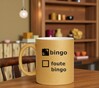 foto 4 Gouden bingo Mok glitters foute bingo editie met aangevinkt bingo