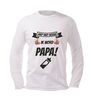 foto 4 Hiep hiep hoera ik word papa vier het met deze longsleeve