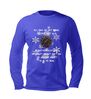 foto 2 Humor kerst longsleeve  De helft werkt niet, de andere helft is in de war unisex shirt met lange mouwen met kerstverlichting afbeelding