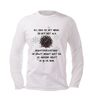 foto 4 Humor kerst longsleeve  De helft werkt niet, de andere helft is in de war unisex shirt met lange mouwen met kerstverlichting afbeelding