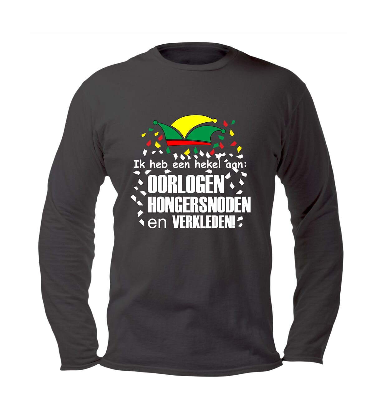 Ik heb een hekel aan oorlogen, hongersnood en verkleden Voor feestvierders met principes en geen zin in kostuums