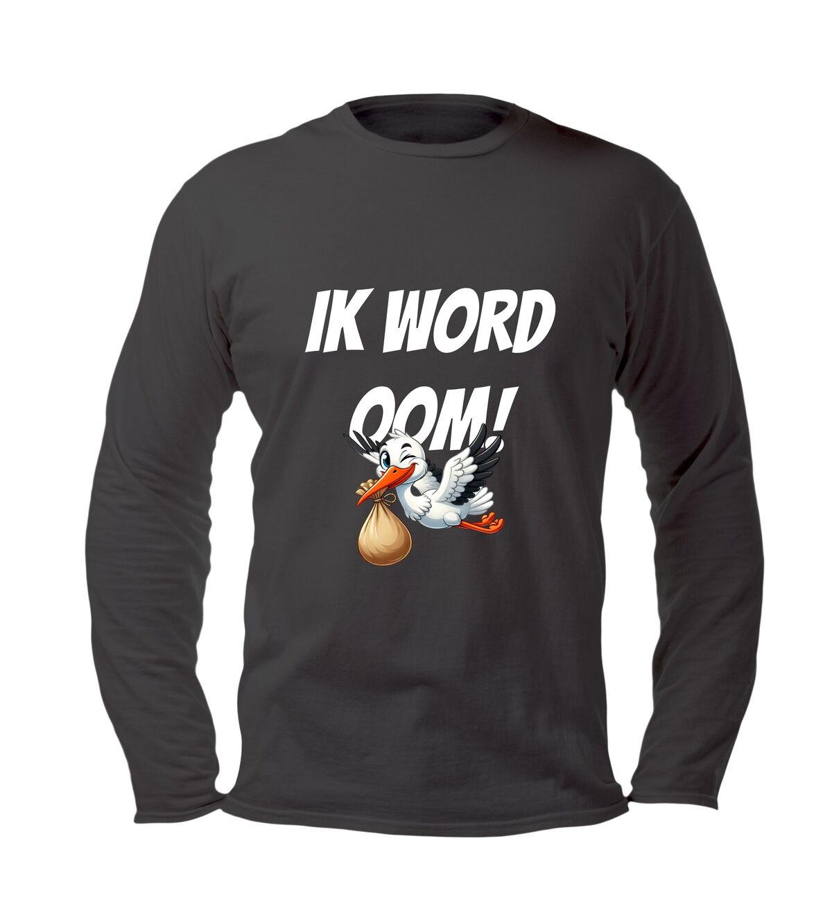 Ik word oom de longsleeve voor de grote aankondiging