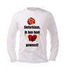 foto 4 Longsleeve sinterklaas ik ben heel lief geweest perfect voor pakjesavond