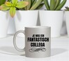 foto 2 Luxe zilveren glitter mok met tekst je was een fantastische collega perfect cadeau voor afscheid of bedankmoment
