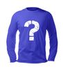 foto 2 Mystery unisex longsleeve met iconisch vraagteken vintage design