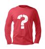 foto 3 Mystery unisex longsleeve met iconisch vraagteken vintage design