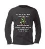 Orginele Kerst longsleeve voor op kantoor of werkplek. Bij ons op het werk is het net kerstverlichting!