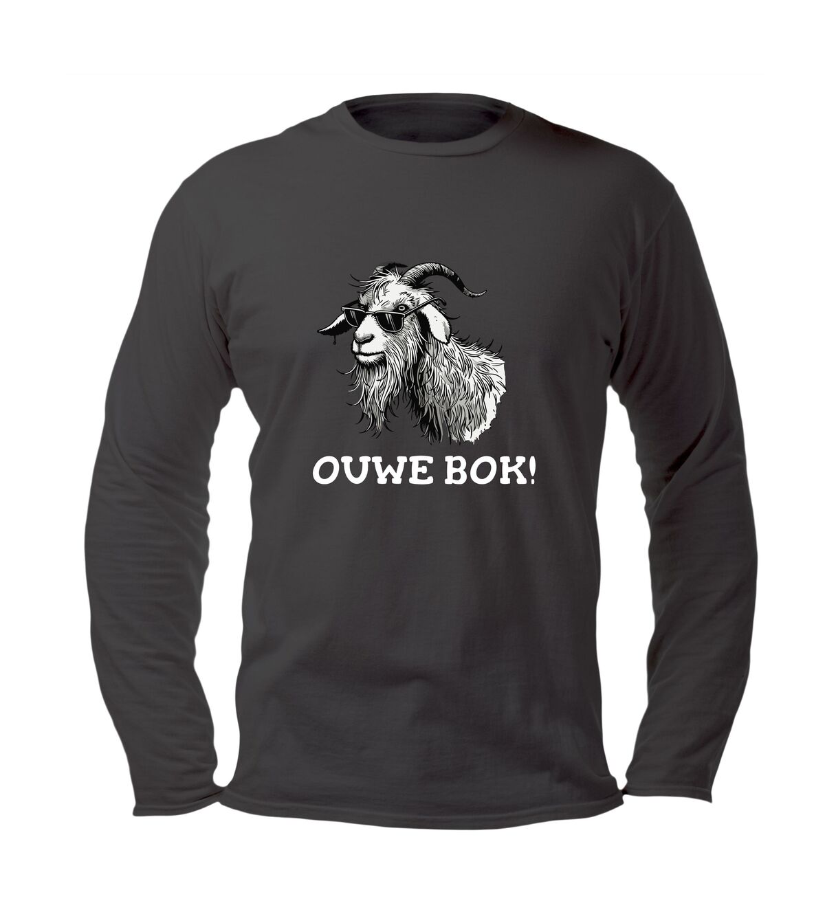 Ouwe bok longsleeve voor legendarisch eigenwijze types