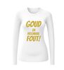 foto 6 Party proof longsleeve  goud en helemaal fout met glitters
