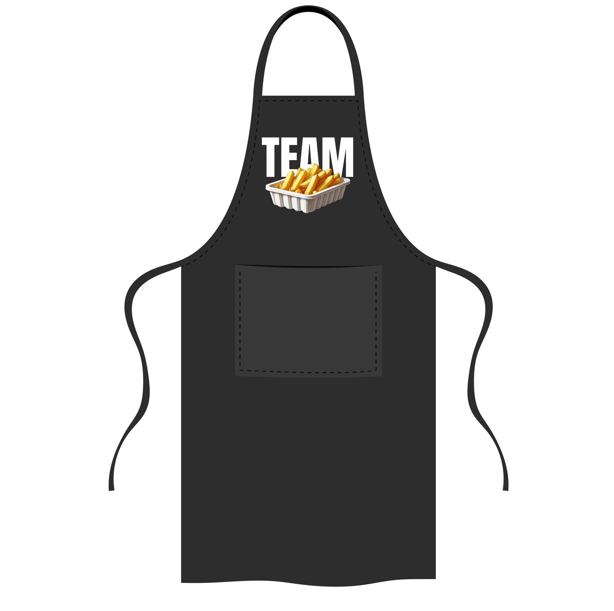 Sluit je aan bij team patat of friet de schort voor snackfanaten