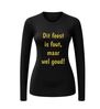 foto 5 Unisex longsleeve dit feest is wel fout maar wel goud glitter Edition