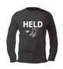 foto 1 Unisex longsleeve held op sokken met sok afbeelding humor shirt
