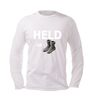foto 4 Unisex longsleeve held op sokken met sok afbeelding humor shirt