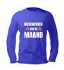 foto 2 Unisex longsleeve medewerker van de maand humoristisch en motiverend bedrijfsshirt