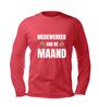 foto 3 Unisex longsleeve medewerker van de maand humoristisch en motiverend bedrijfsshirt