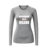 foto 8 Unisex longsleeve medewerker van de maand humoristisch en motiverend bedrijfsshirt