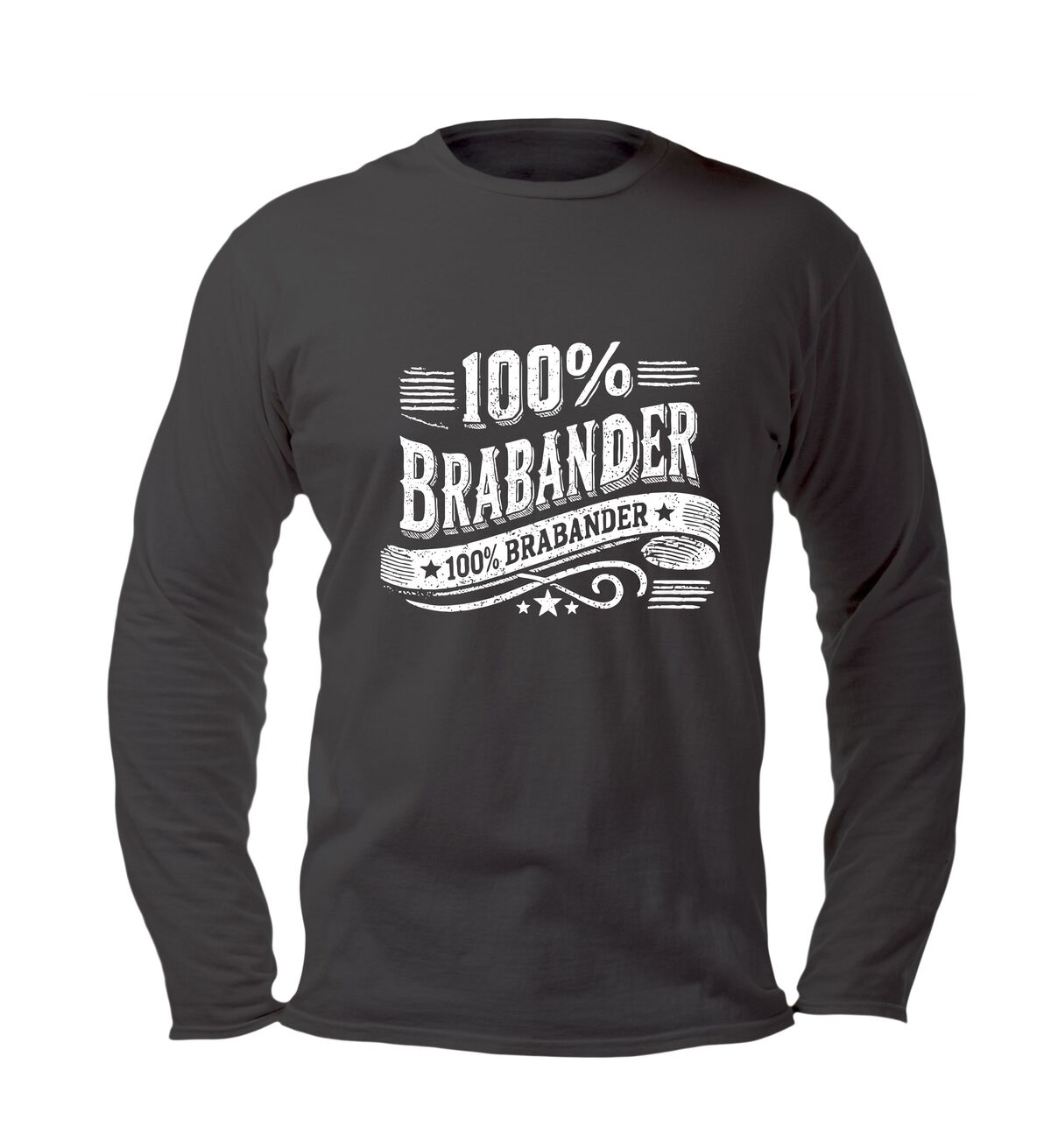 Vintage longsleeve 100% brabander retro brabant trots